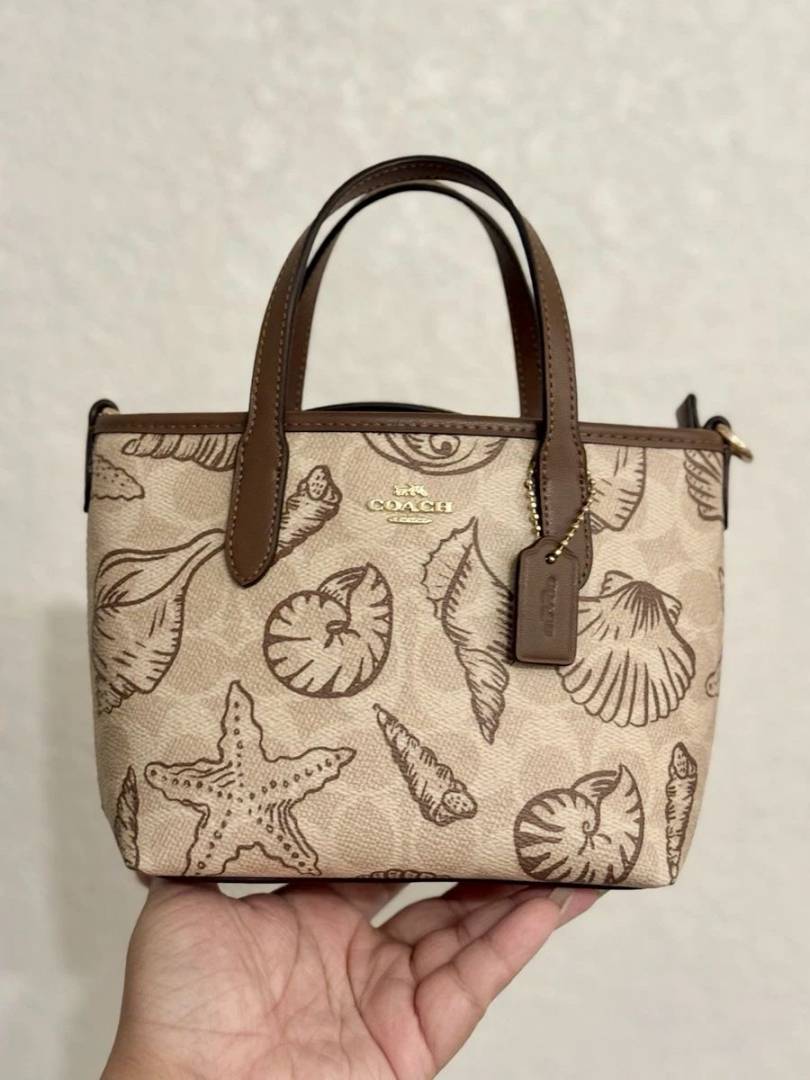 Coach_City_Tote_Mini_ShellEdition_With_OriginalBox_DustCover_Highend