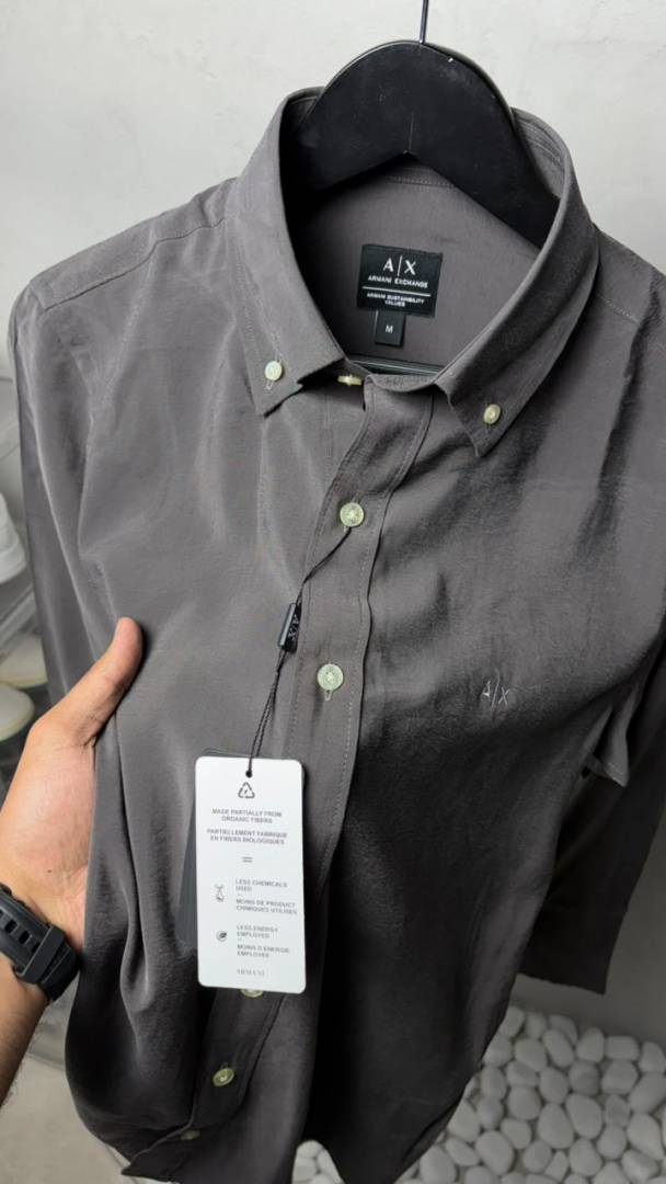 AX Exchang -e Premium Polycotton Silk Shirts. 2441 Sale Offer VS1000