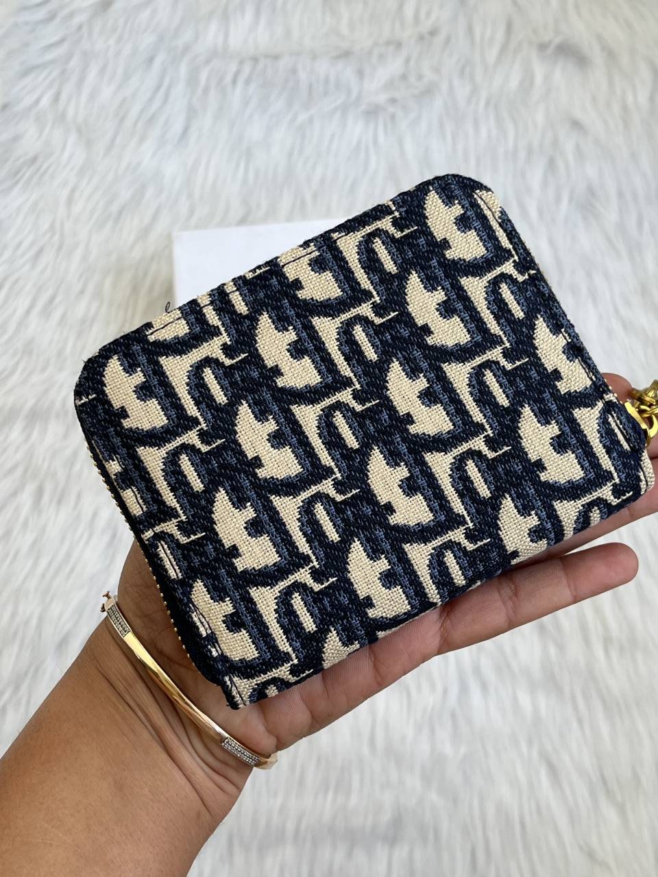 Diyor_106_Blue_Mini_Zippy_Wallet_With_OriginalBox