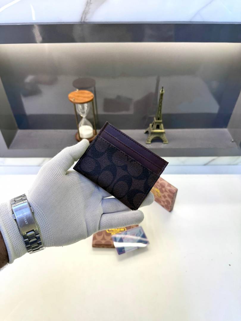 Coatch Card Holder Brown Fa 515