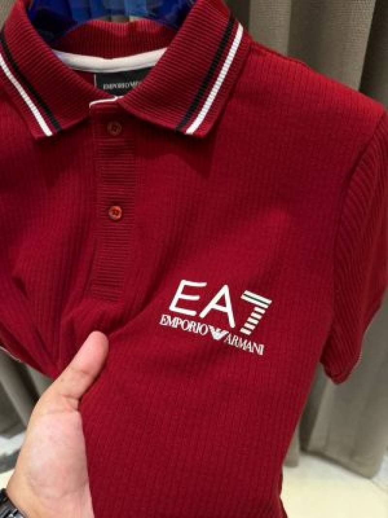 EA7_impoted Polo Tshirt Red