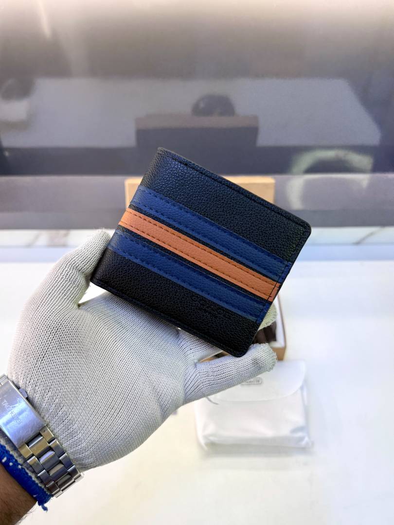 Coac_ Belt & Wallet Black Combo Fa 1101
