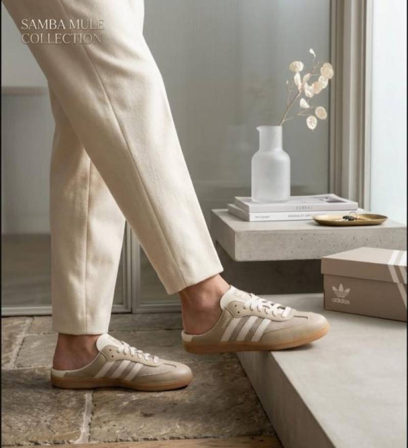 Adidaas Samba Mule Beige 704