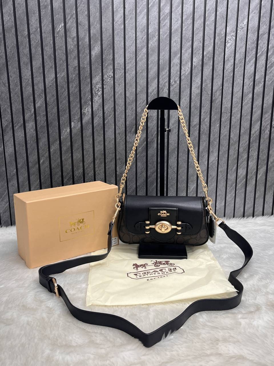 Coach Brie Shoulder Crossbody Bag With OriginalBox - Image 5