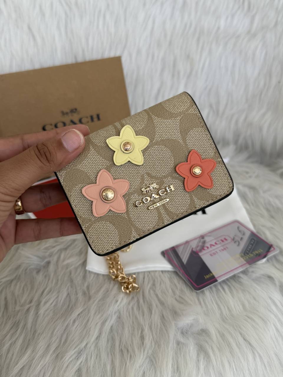 Coacch CW 8 ChainWallet With OriginalBox & DustCover
