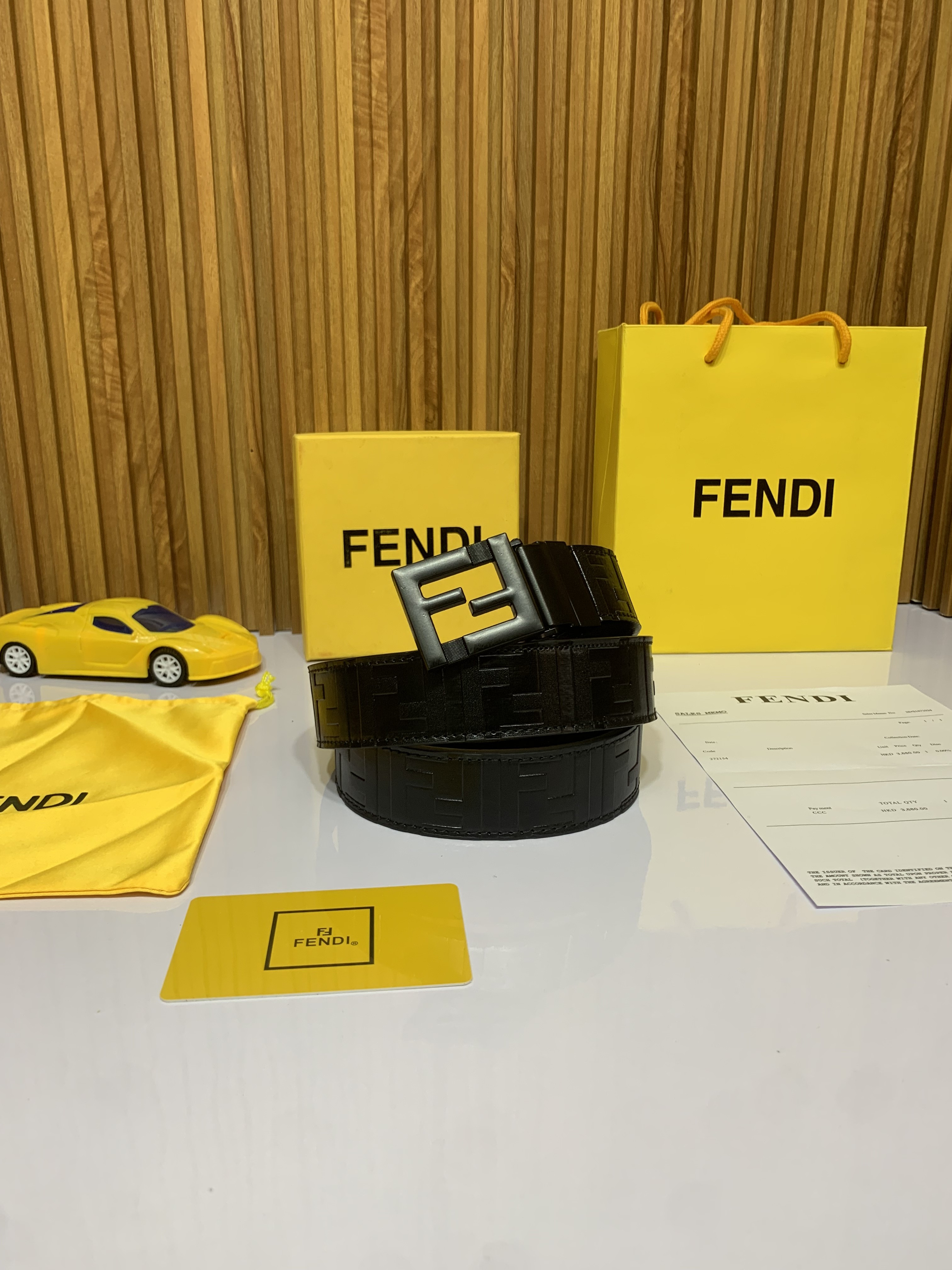 21 FENDY PRINTED PREMIUM QUALITY BELT FULL KIT