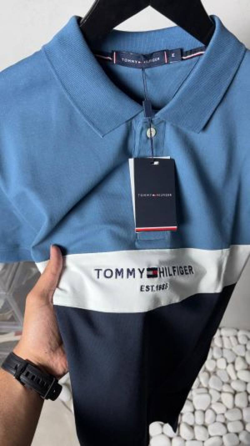 Tomm Hilfige-r Premium Polo T Shirt With OG Box Packaging 1395 Sale Offer VS1000