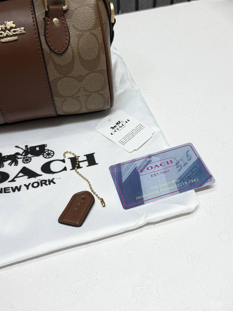 Coacch Rowan Mini Apricot-Brown With OriginalBox DustCover