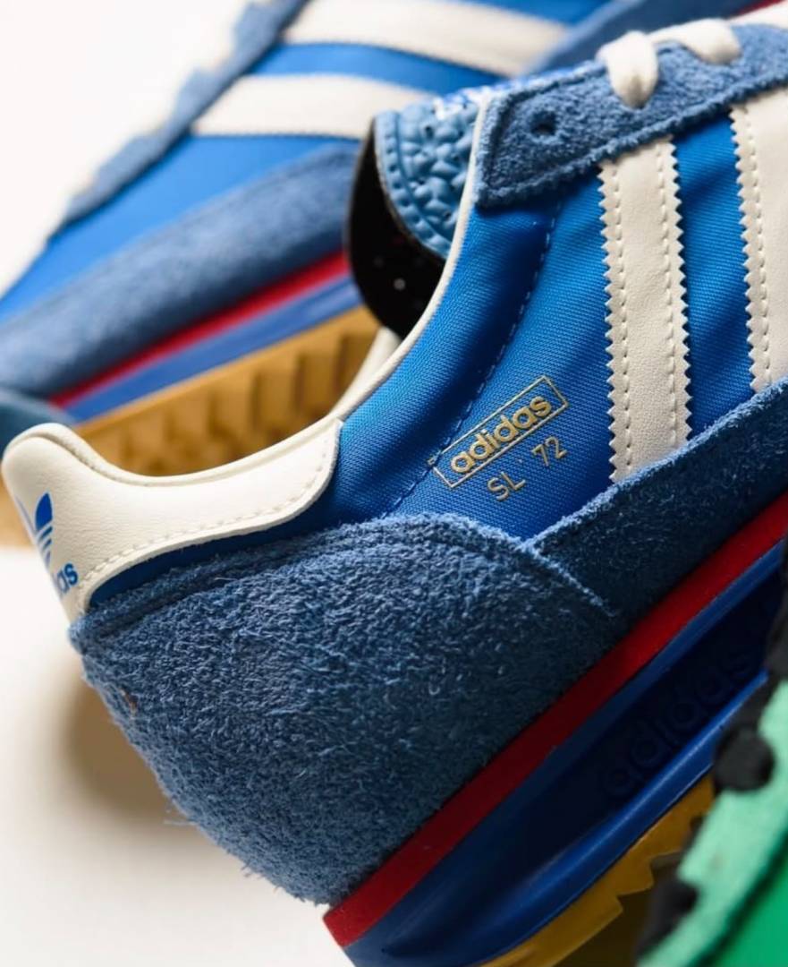 ADIDDAS SL 72 BLUE SCARLET