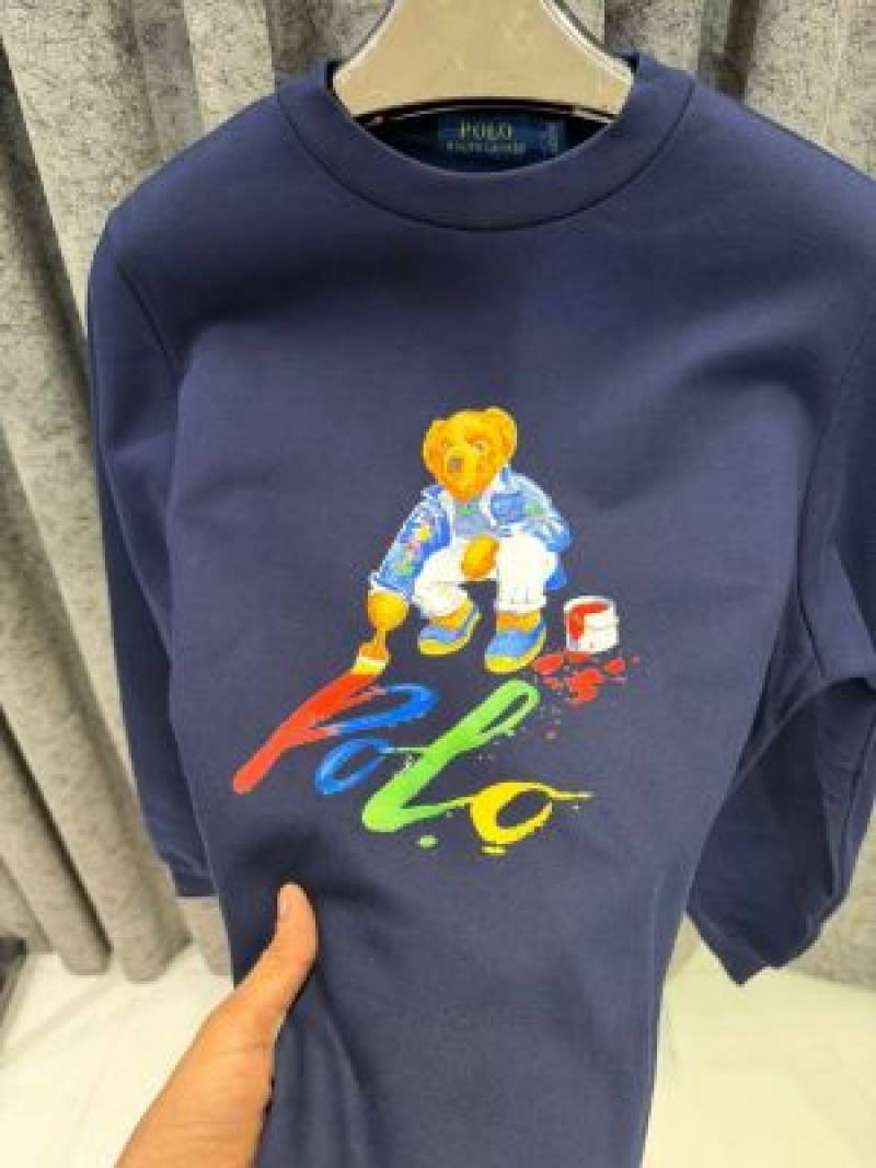 NO RETURN SALE RALF LAUUREN TRENDING MIDDLE BRAND SWEATSHIRT NAVY BLUE
