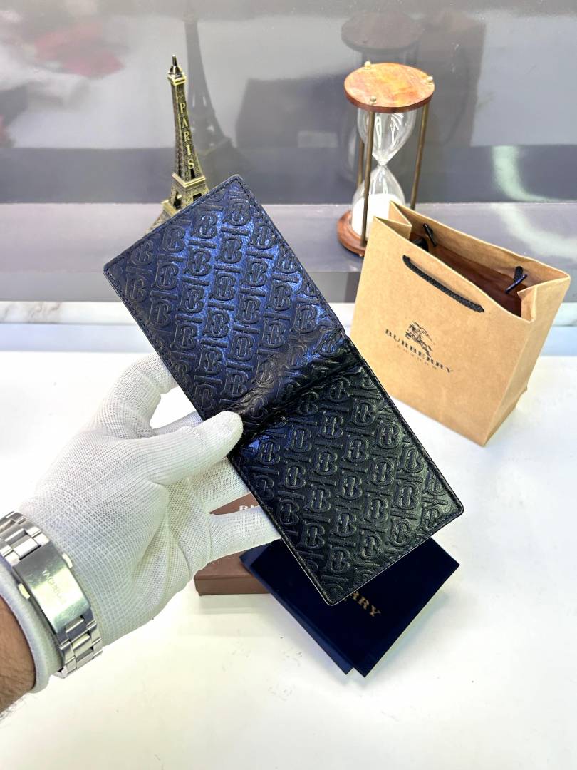 Burbery Wallet Black Fa 141