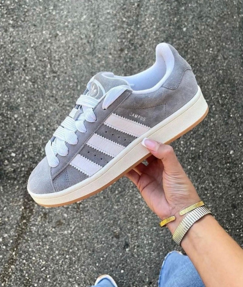 Adidas Campus Grey White Fix
