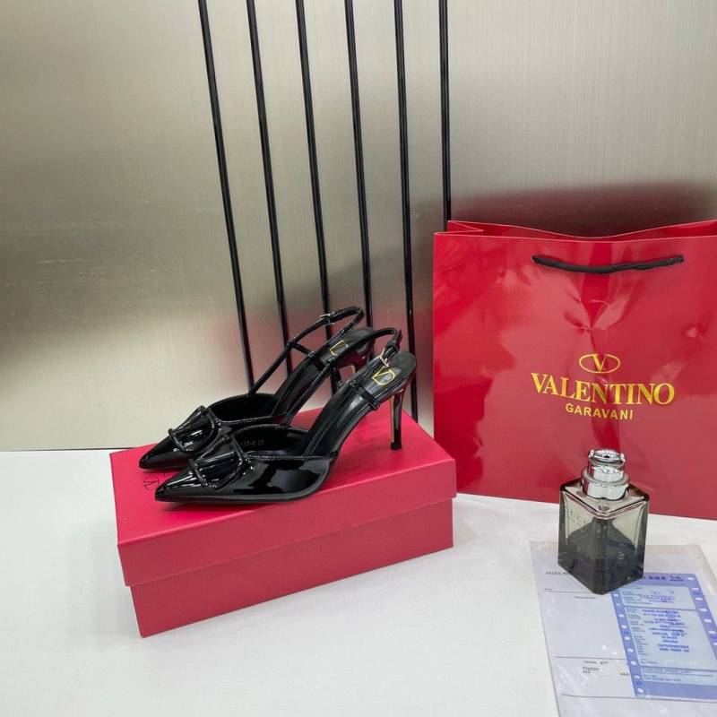 Valentyno_Black_Patent_Leather_Slingback_Heels_With_OriginalBox_CarryBag