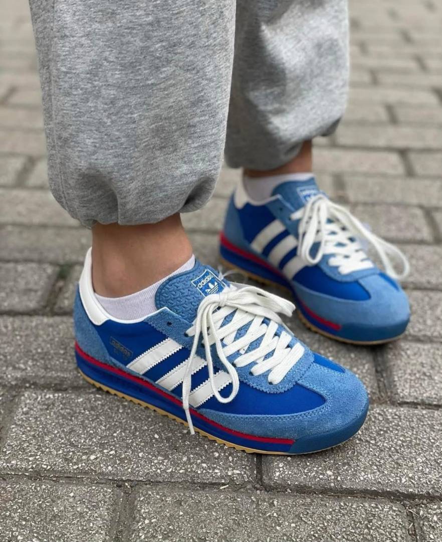 ADIDDAS SL 72 BLUE SCARLET