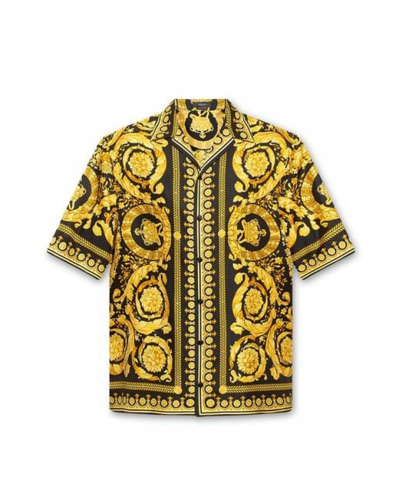 Versac-e IMPORTED STORE ARTICLE PREMIUM PRINTED SHIRT