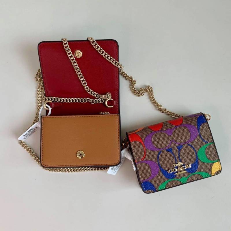 Coach_10_Mini_Chain_Wallet_With_OriginalBox