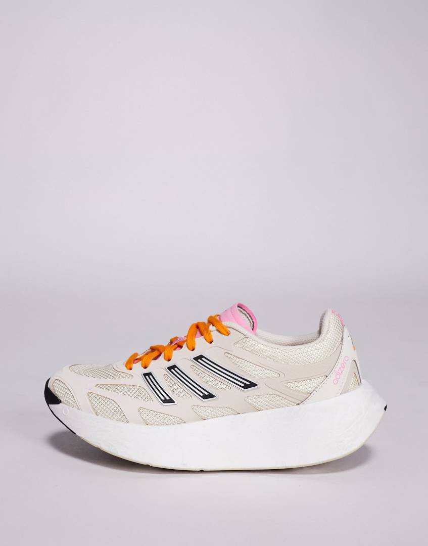 Adida Adizero Aruku Wonder White orange