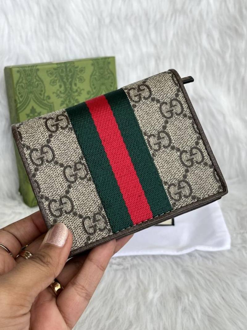Guchi_G-5_Ophidia_Flap_Wallet_Unisex_With_OriginalPacking