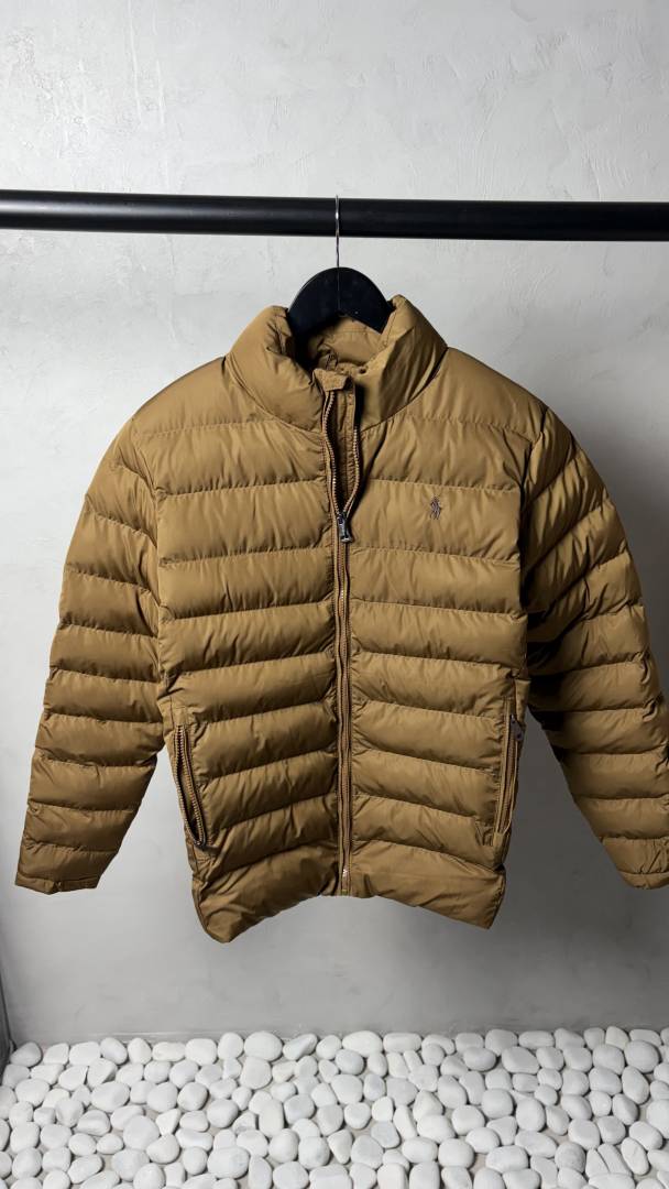 Ralp_ Polo laure_n quilted puffer jacket tan 1011