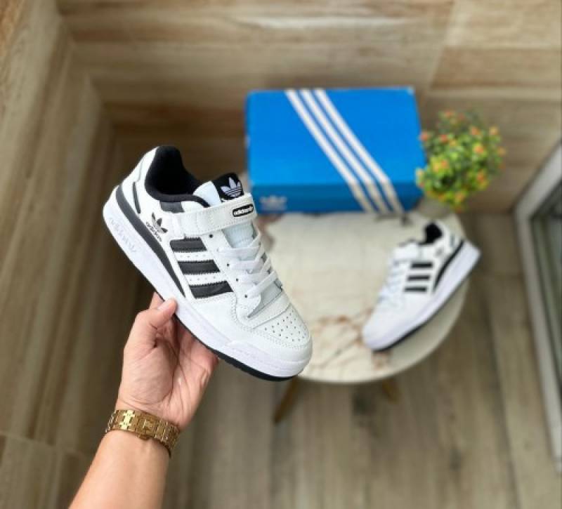 Adiddas Original Forum Low Black And White Women sale