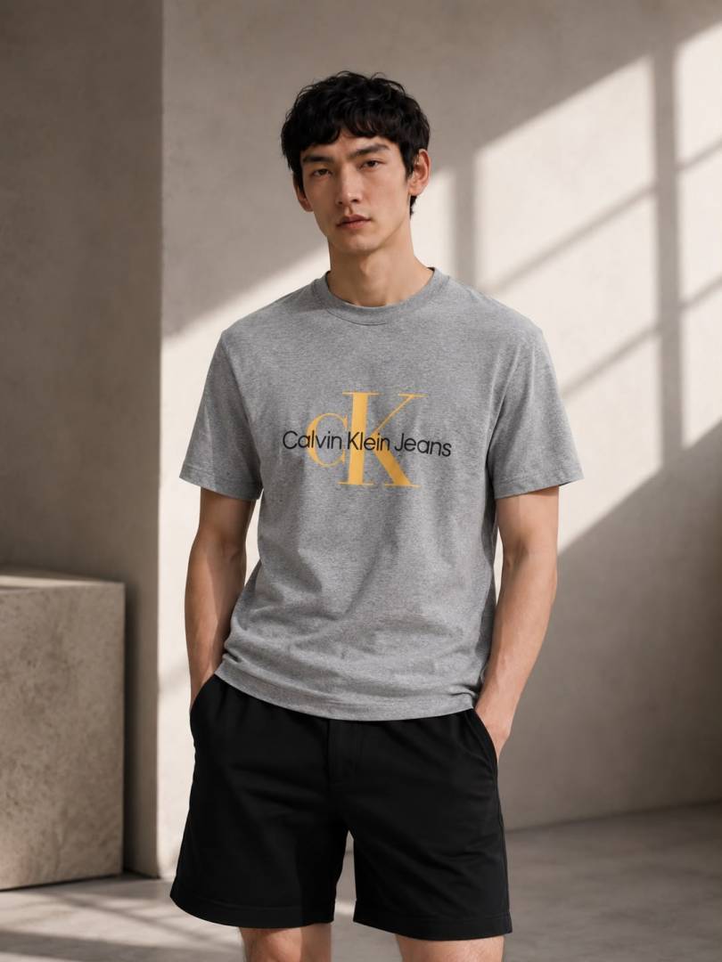 Calvi Klein Premium Round Neck T-Shirt 2814