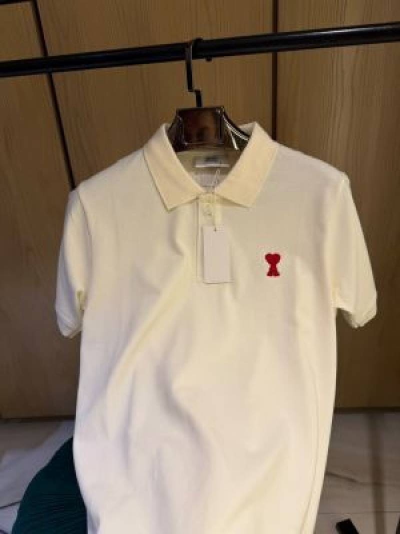 AMI PARIS IMPORTED STORE ARTICxLE POLO T-SHIRT