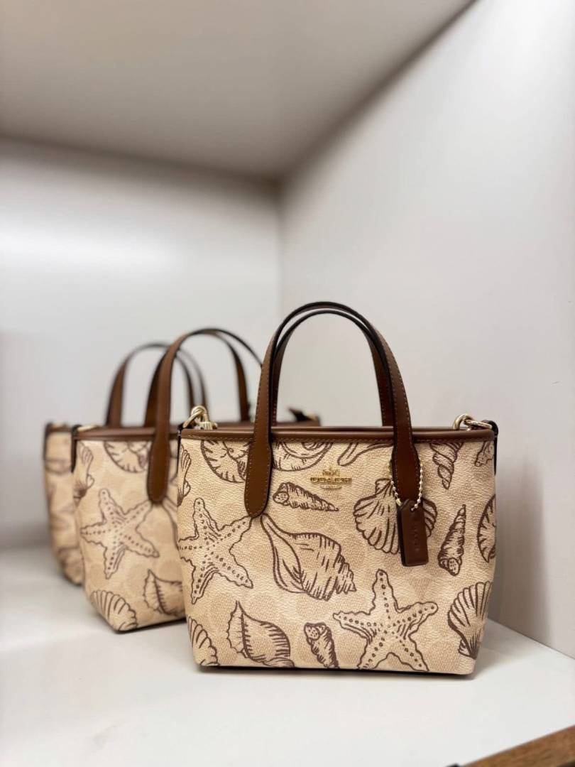 Coach_City_Tote_Mini_ShellEdition_With_OriginalBox_DustCover_Highend