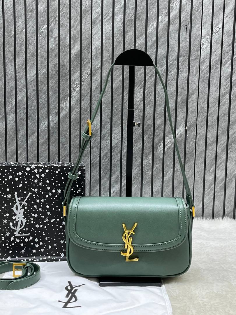Ysl Solferino Small Shoulder Bag With Original Box & Long SlingBelt