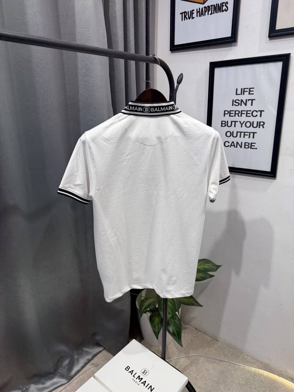 Balman imported box pack polo tshirt white
