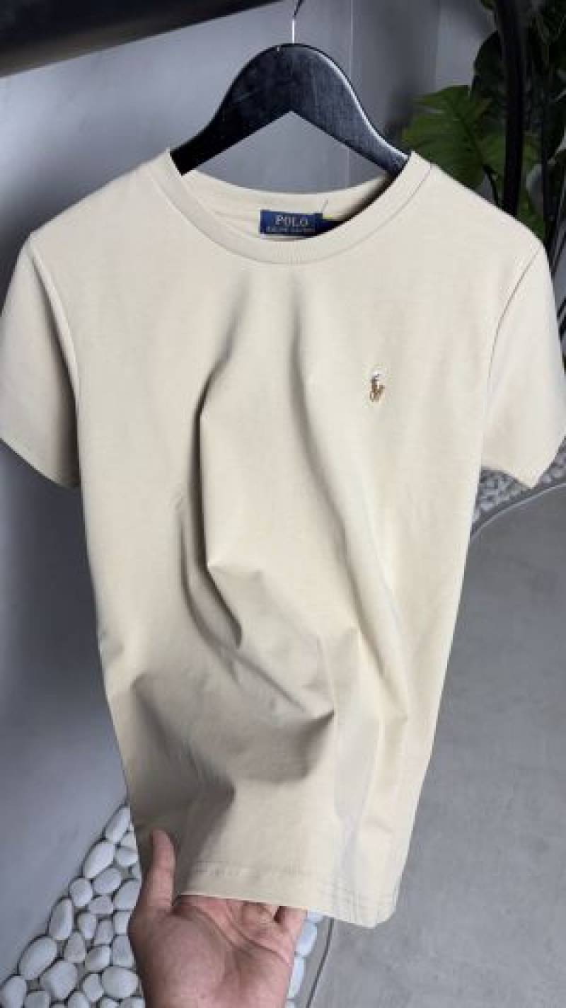 Ralp Laure -n RL Round Neck Premium T Shirt with OG Box Packaging 1659