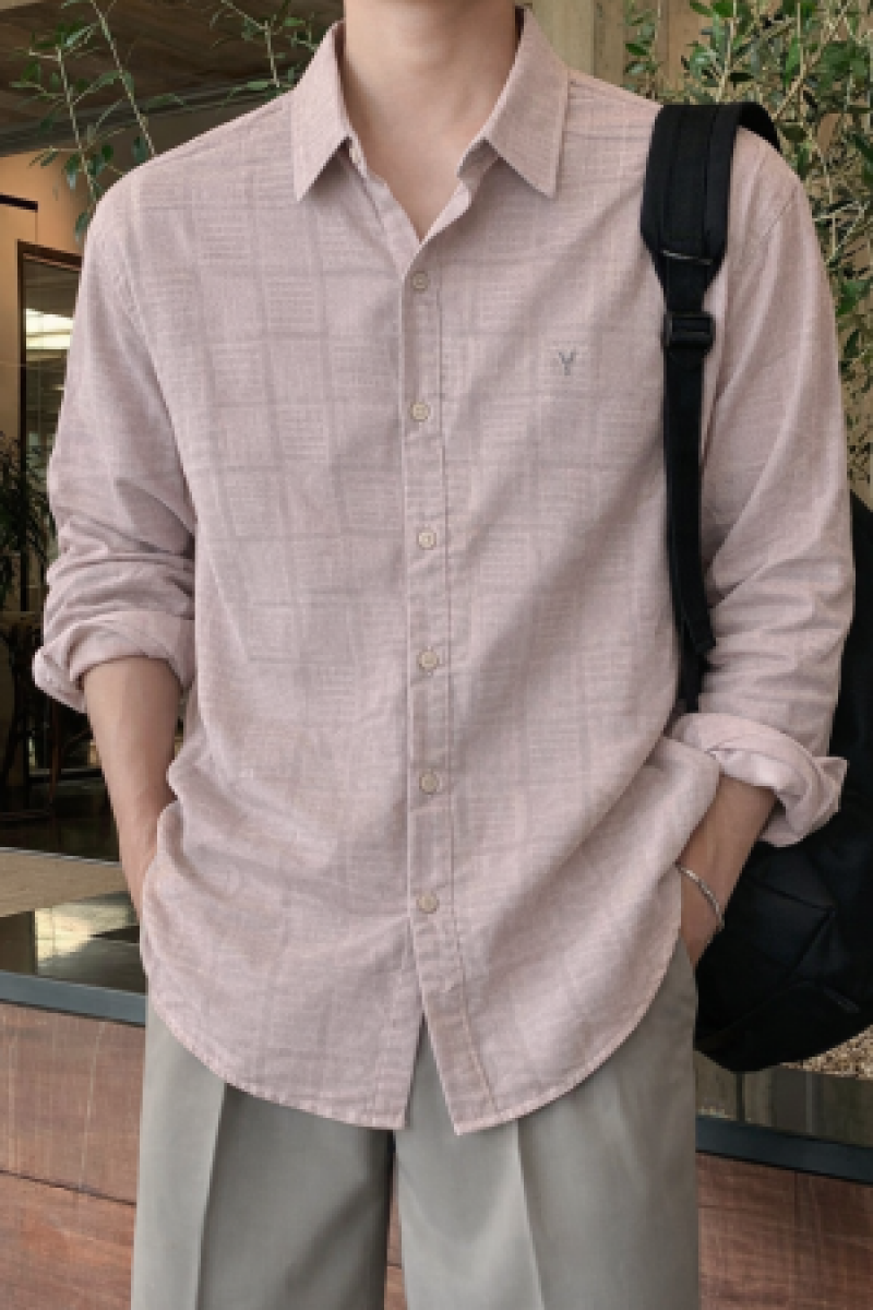 ALLSAINTS CHEST LOGO FULL SLEEVES IMPORTED SHIRT