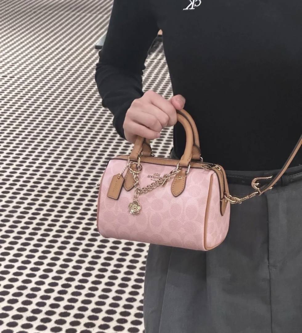 Coacch CB NWT Mini Rowan Pink Edition Crossbody With OriginalBox CarryBag & DustCover