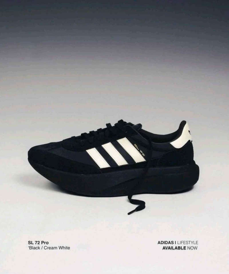 ADDIDAS SL 72 PRO BLACK WHITE