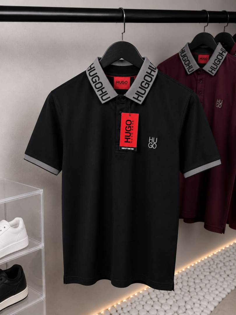 Hug Bos s premium Polo T shirt..1981