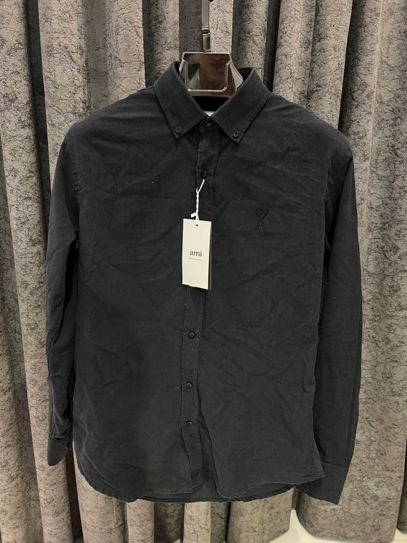 AMI PARIS IMPORTED STORE ARTICLE SHIRT CODE ROY GREY