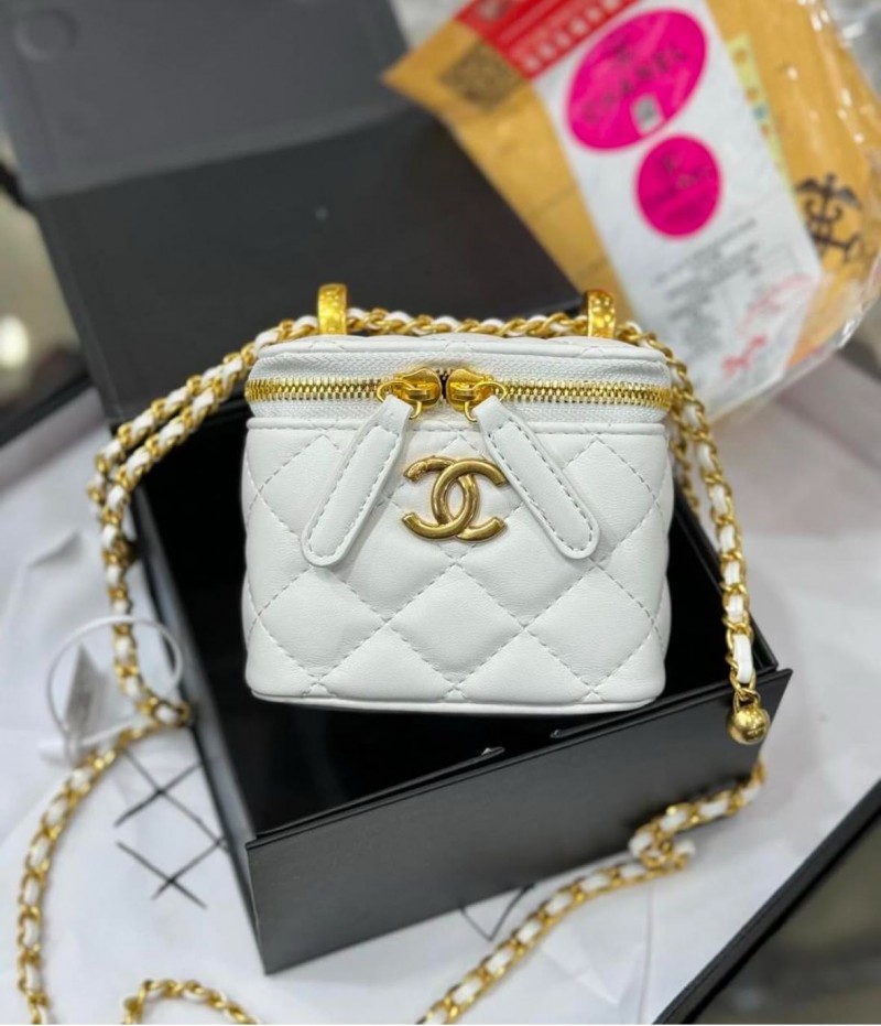 Chennel_Small_Vanity_Premium_Leather_Bag_With_Original_MagnetBox