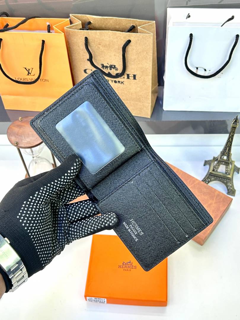 Hermez Paris Black Wallet Fa 63