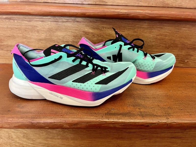 Adiddas adizero adios pro 3 neon black blue pink--