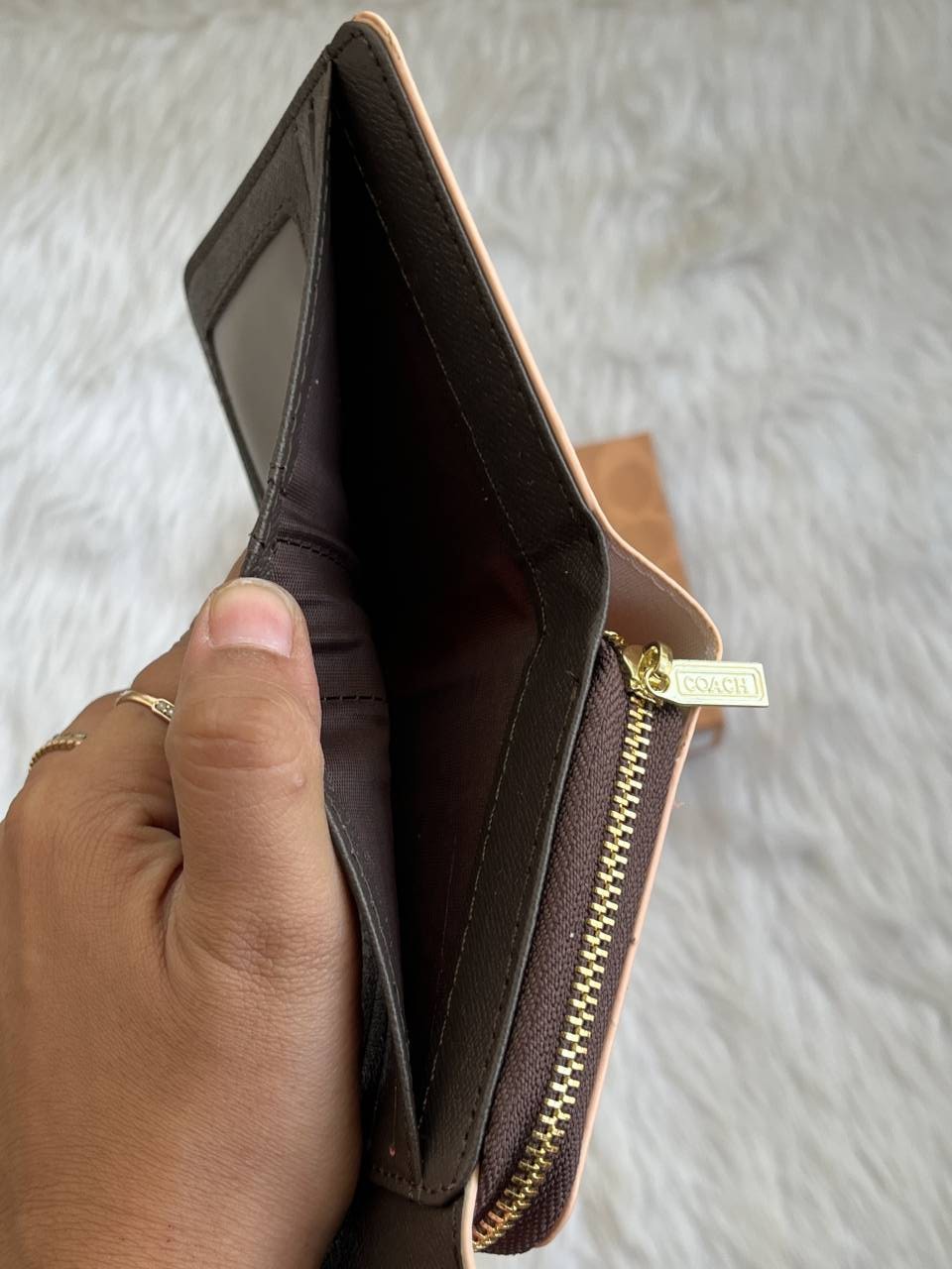 Coatch_116_Coffee_Trifold_Wallet_With_OriginalBox_DustCover_Premium