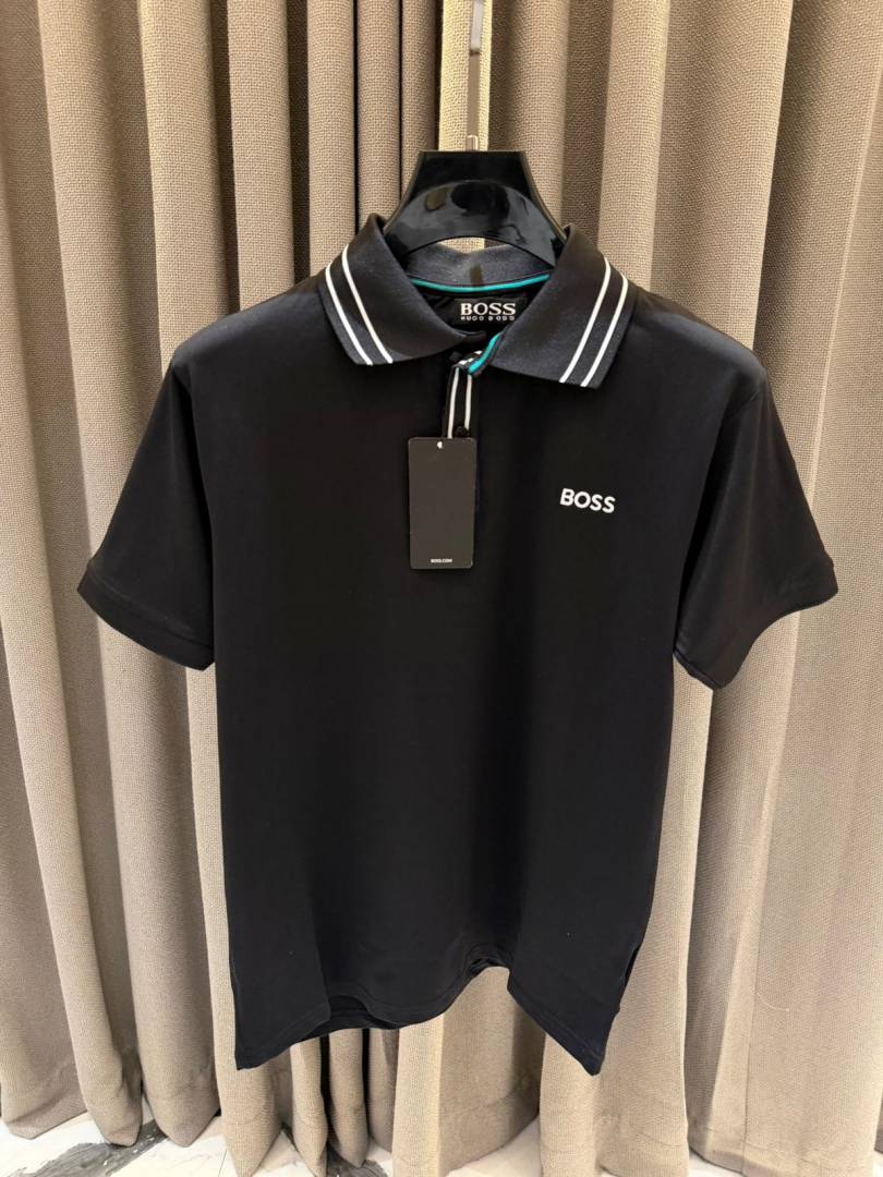 Boss Polo T-shirt Black