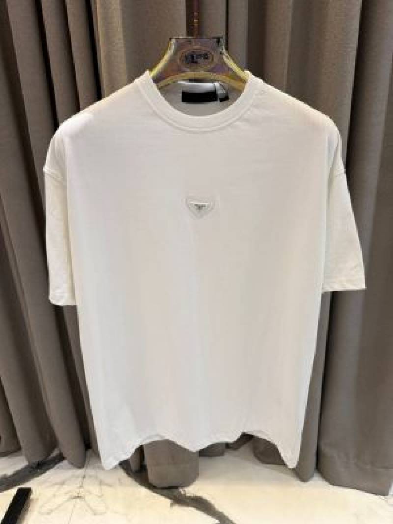 Pradda oversized imported t-shirt white