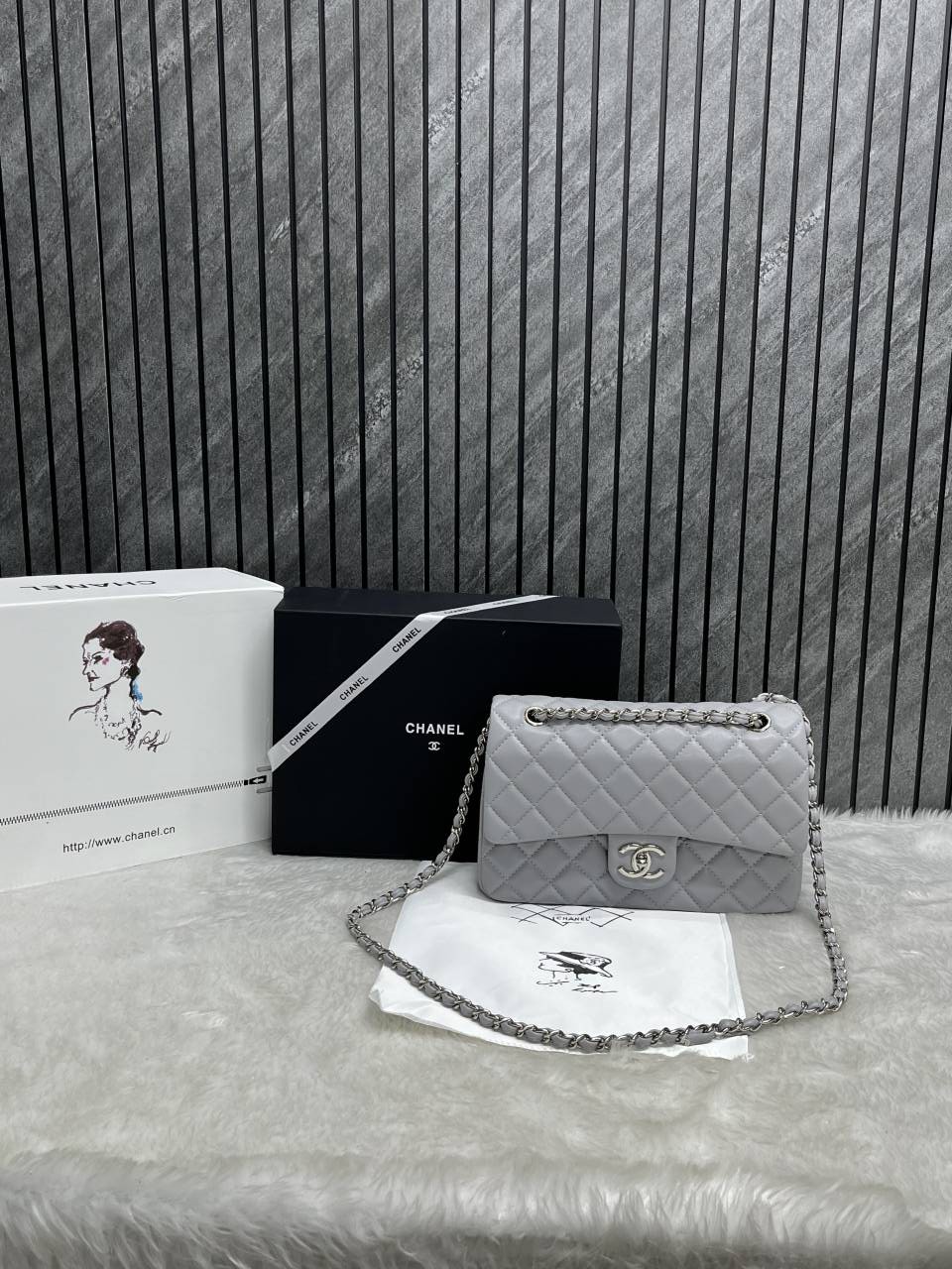 Chennel_Jumbo_Large_Highend_ShoulderBag_With_OriginAuldoubleBox_Packing_RibbonPack_Box