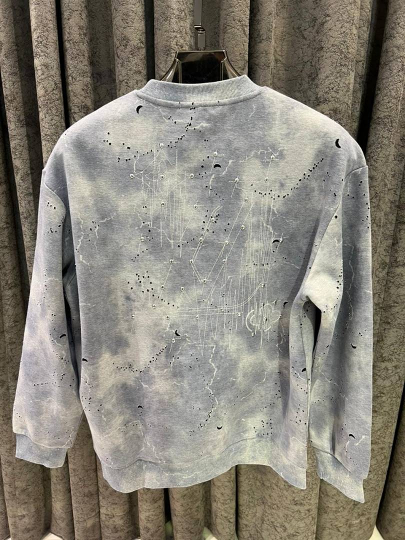 v-uitton imported sweatshirt store article grey