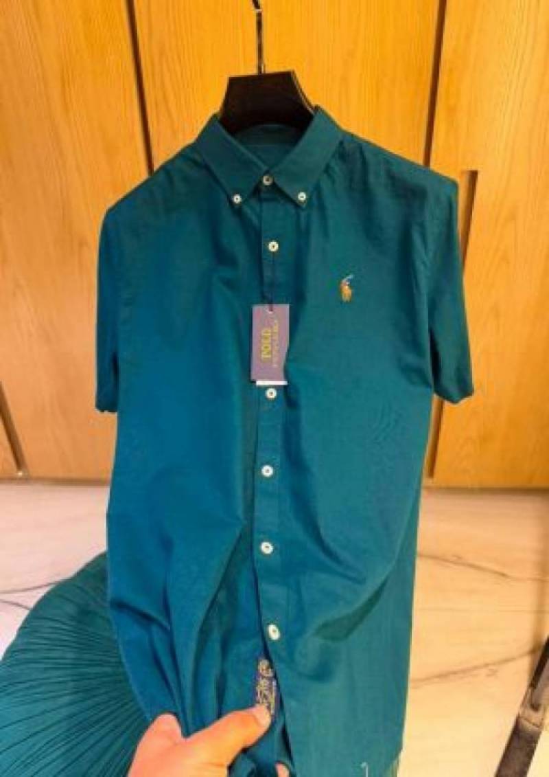 RALP-xH LAUREN POLO STORE ARTICLE IMPORTED leelan fabric SHIRTx