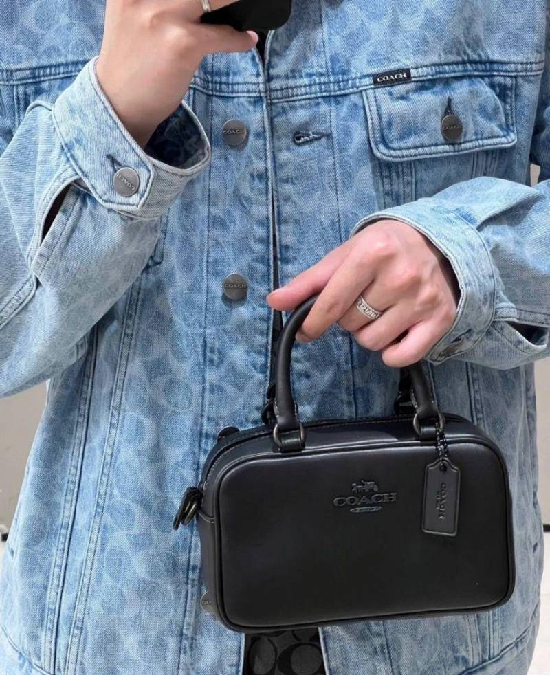 Coach Satchel Small Crossbody Bag With OriginalBox - Image 8
