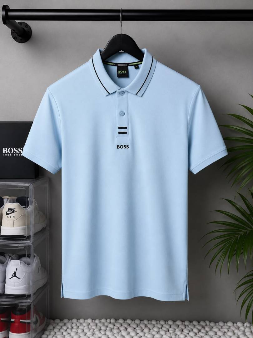 Hug Bos s Premium Polo T-Shirt 1747 Sale offer Vs1000