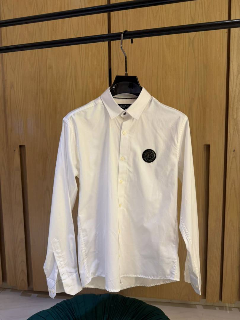 BALMAN IMPORTED STORE ARTICLE SHIRT WHITE