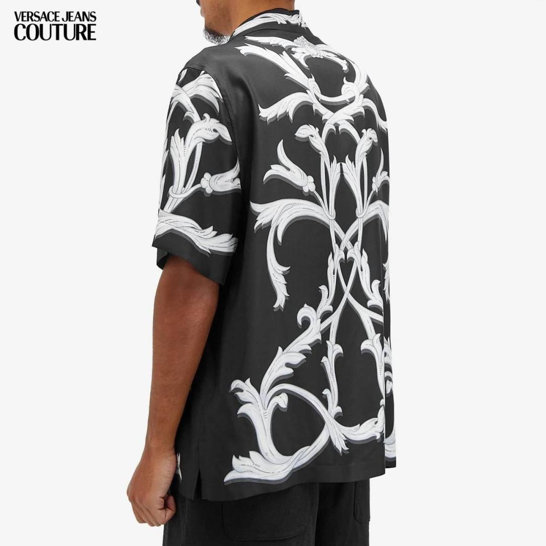 Versace Couture Half Sleeves Box Pack Shirts Black