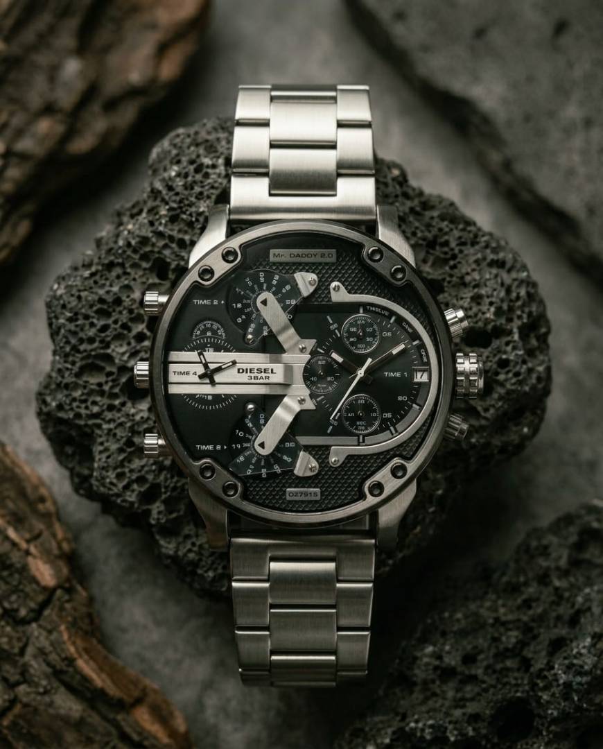 Diesel 3 Bar Big Dady Silver Black Heavy Quality video