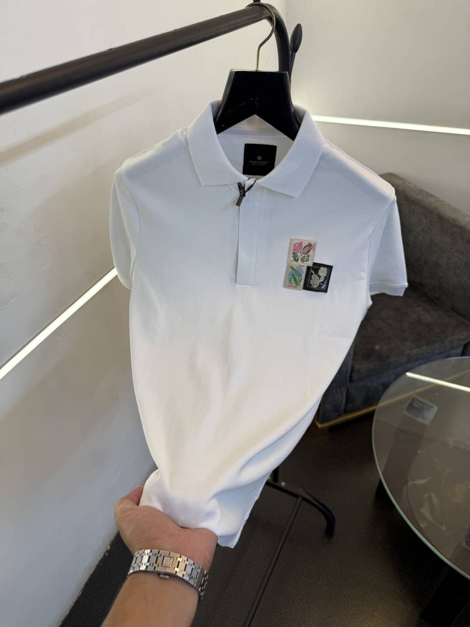 Rarerabbit classic imported polo tshirt white sale